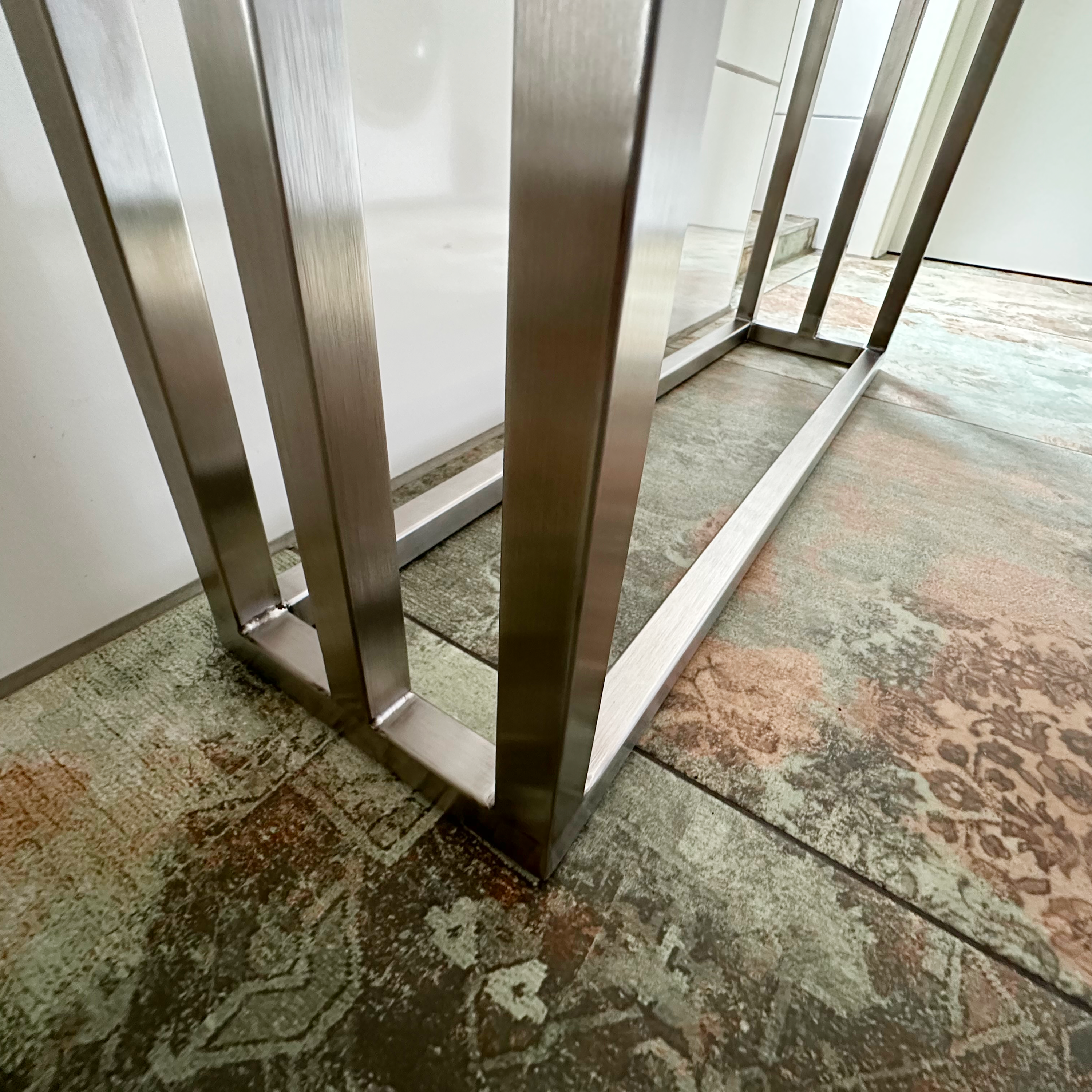 Design towel holder made of metal