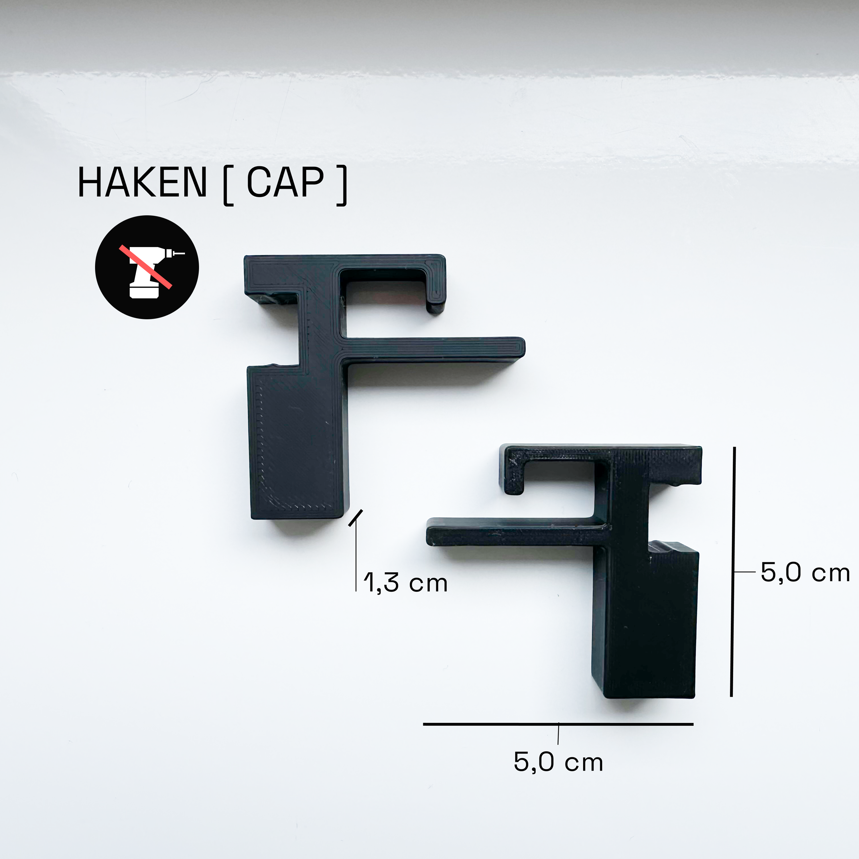 Cap-Haken [CAP] | 3/6/10er Set