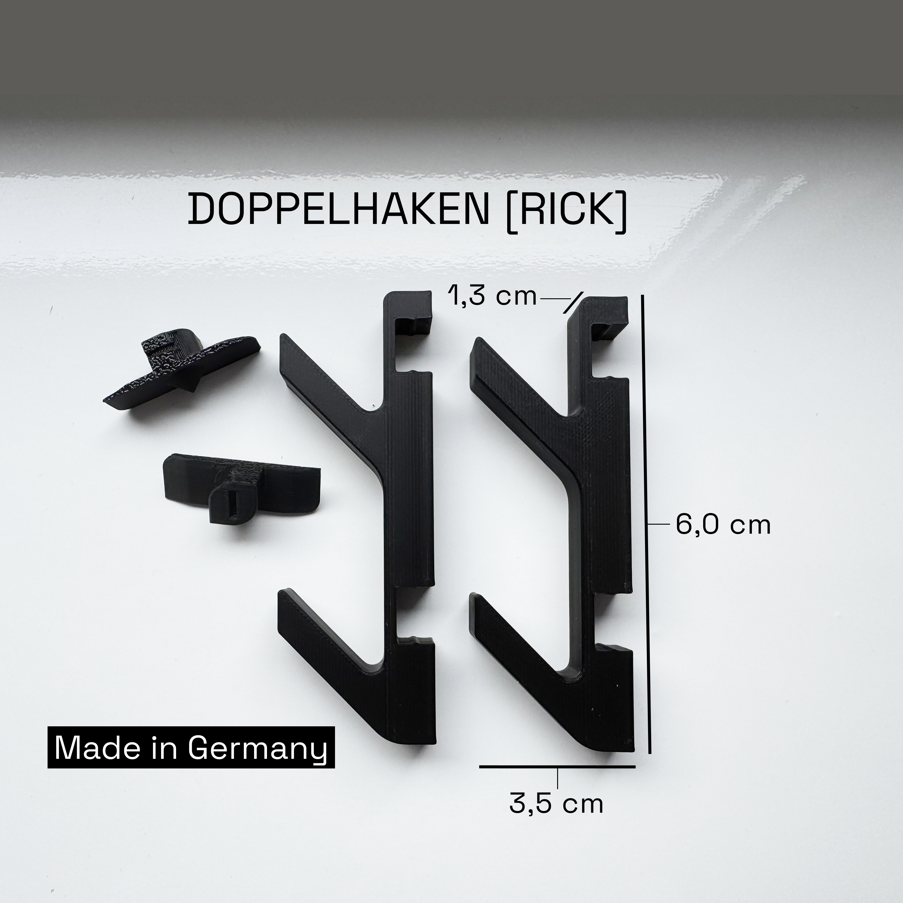 Garderobenhaken [RICK] | 3/6/10er Set