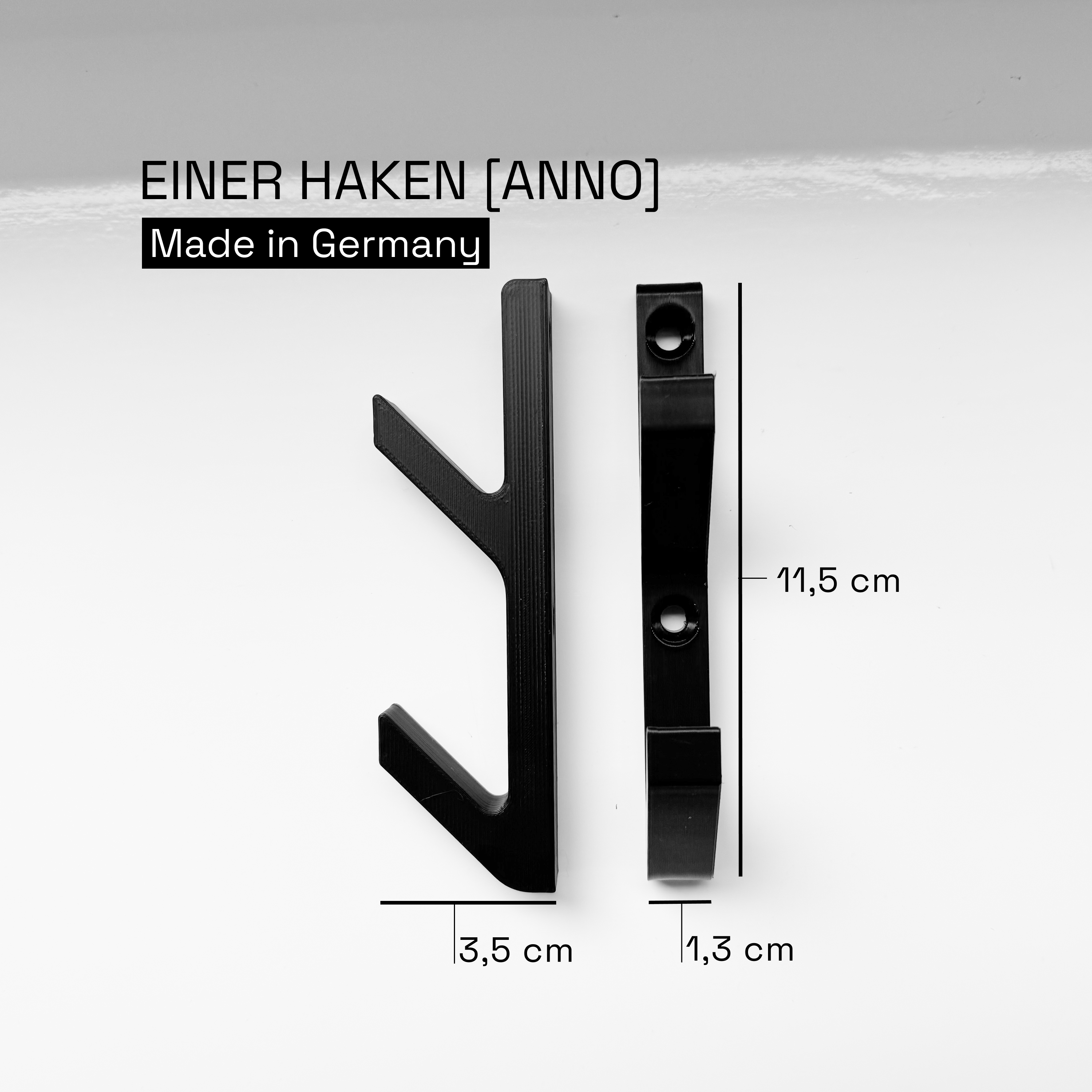 Garderobenhaken [ANNO] | 3/6/10er Set