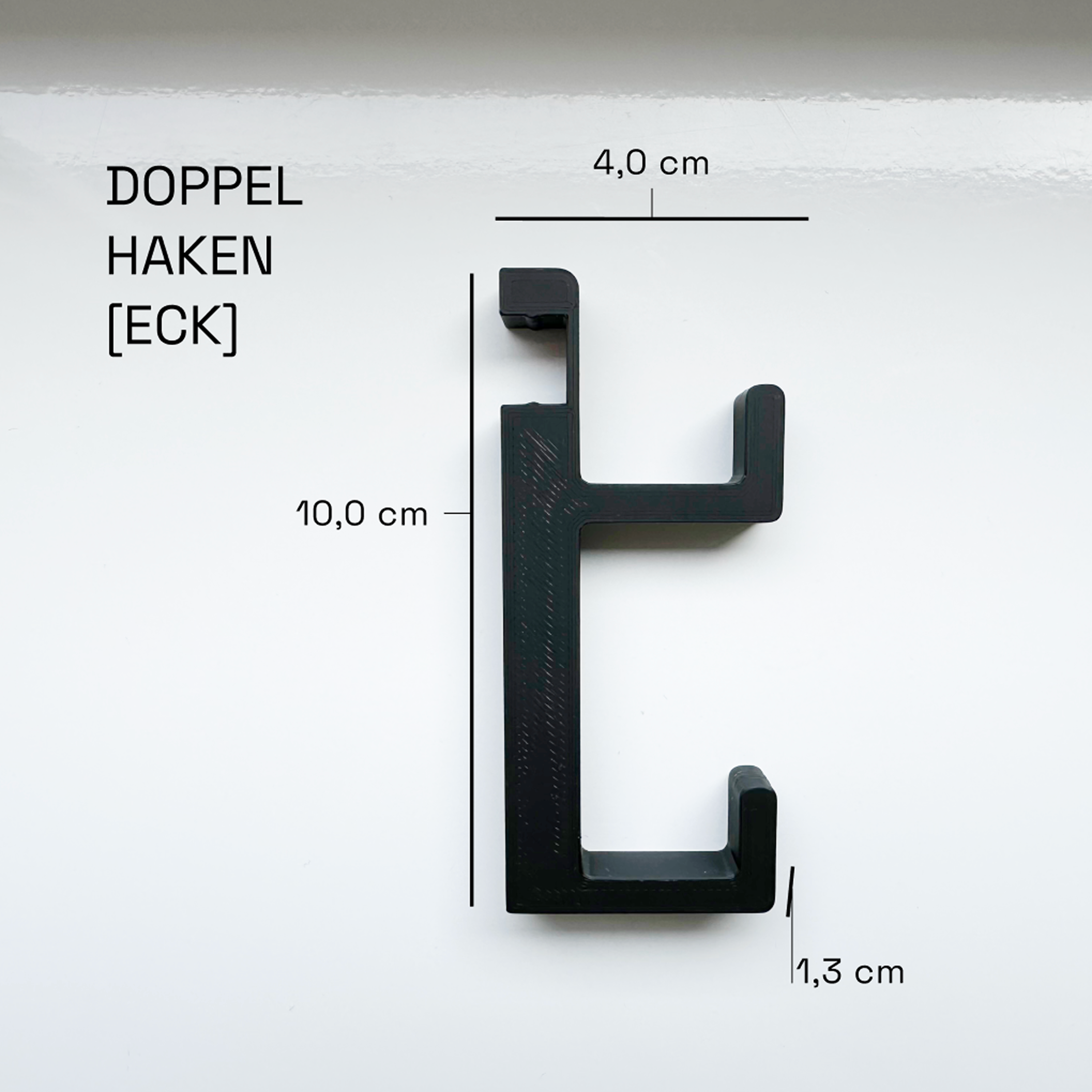 Maße des Doppelhaken