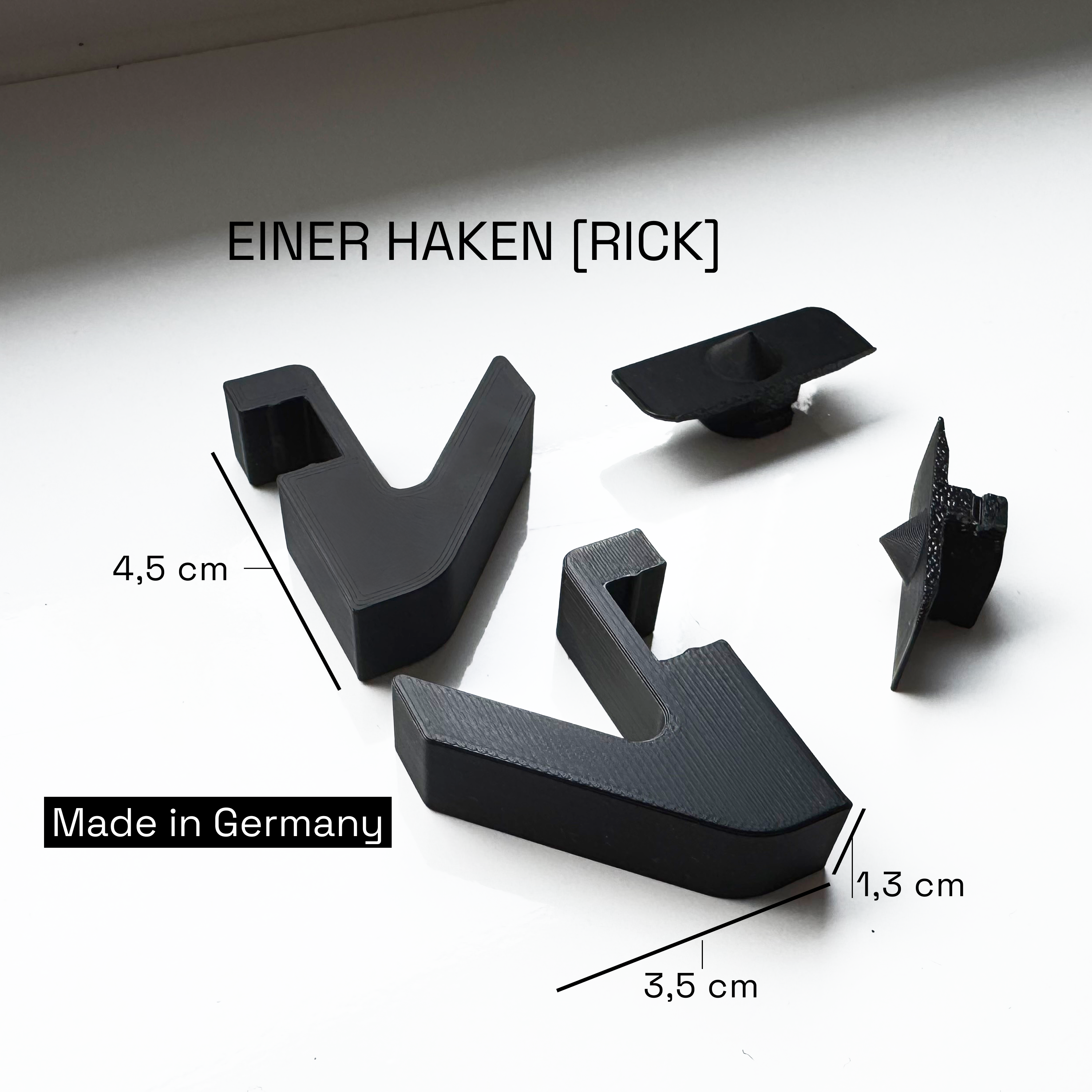 Garderobenhaken [RICK] | 3/6/10er Set