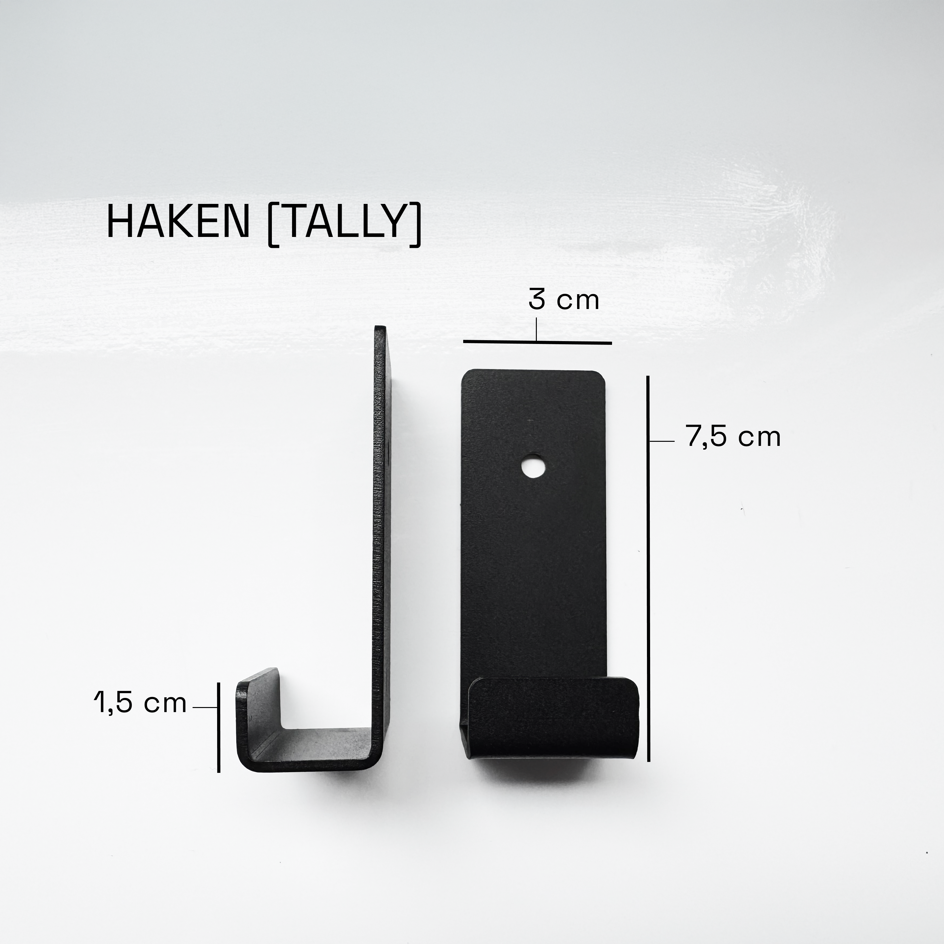 Metallhaken [TALLY] | 3/6/10er Set