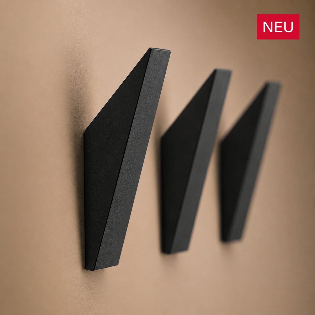 Garderobenhaken | Schwarz | [KODIS]