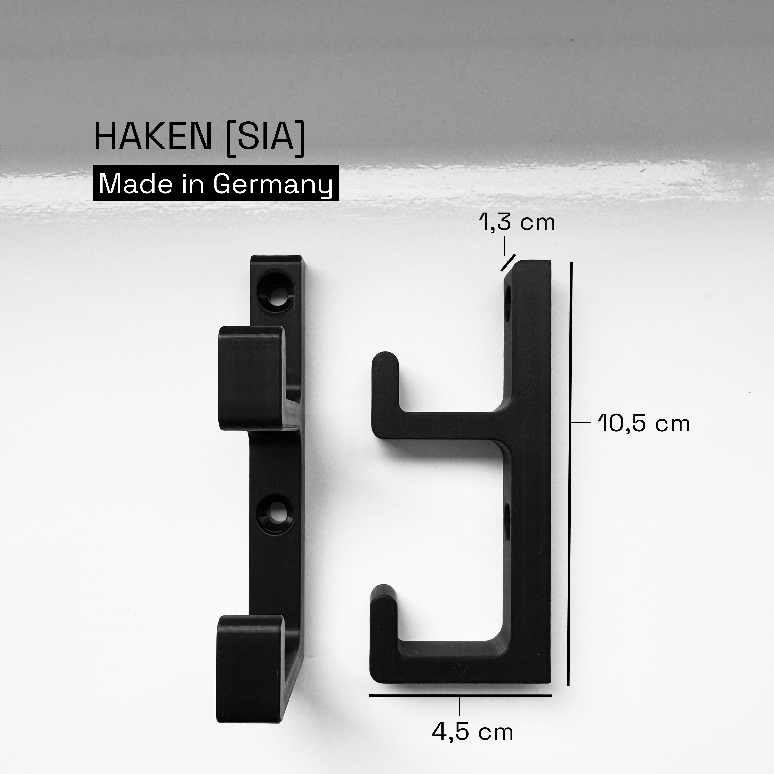Garderobenhaken [SIA] | 3/6/10er Set