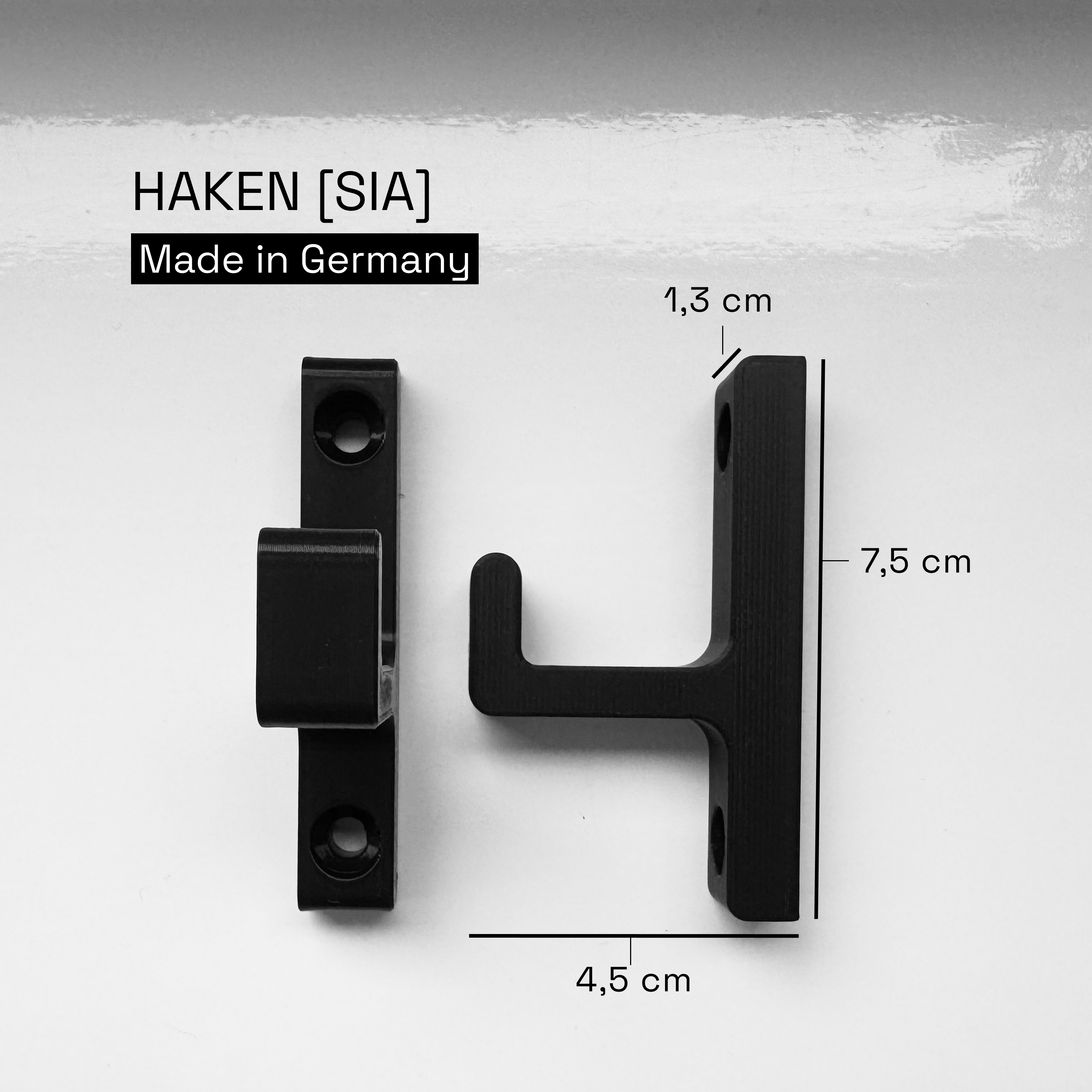 Garderobenhaken [SIA] | 3/6/10er Set