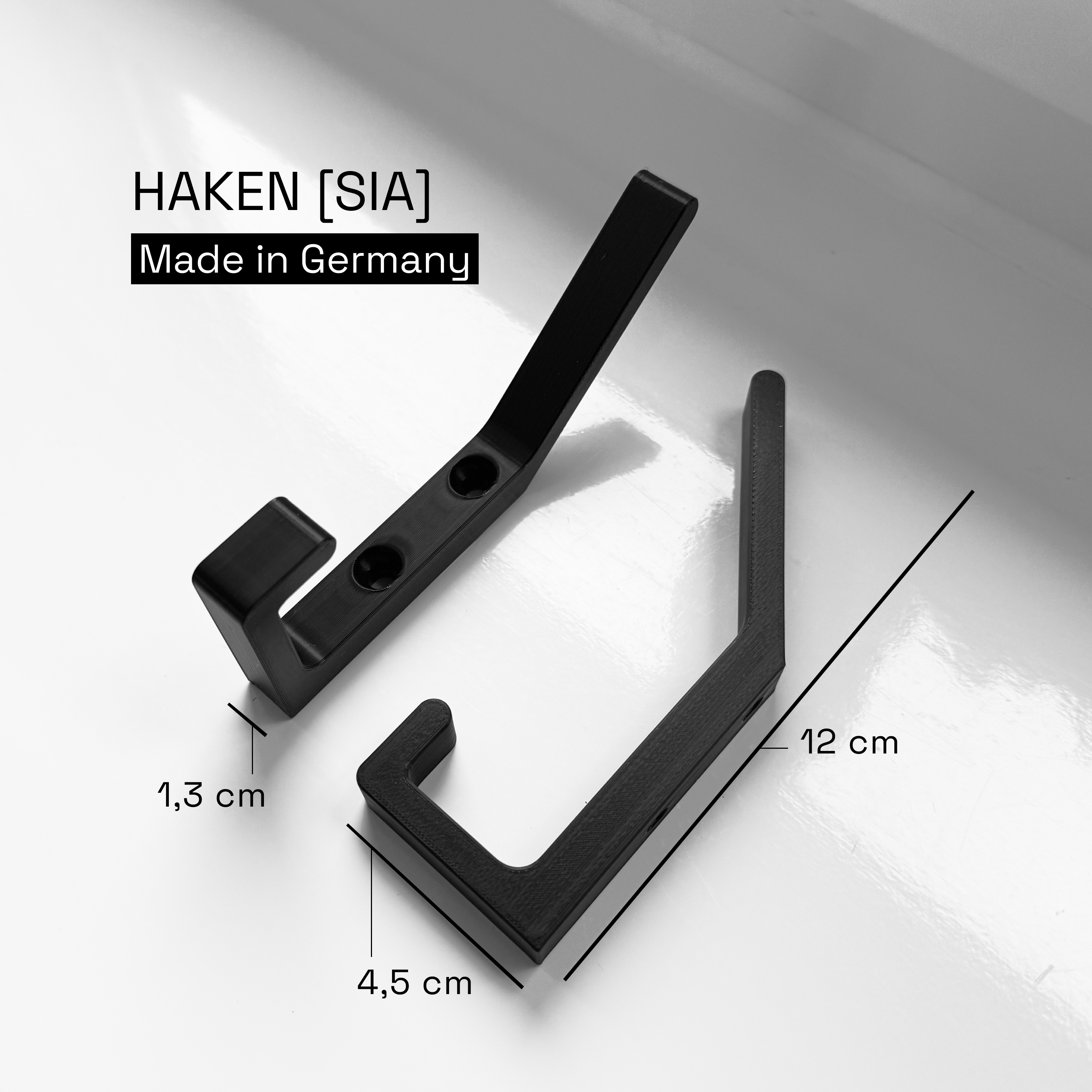 Garderobenhaken [SIA] | 3/6/10er Set