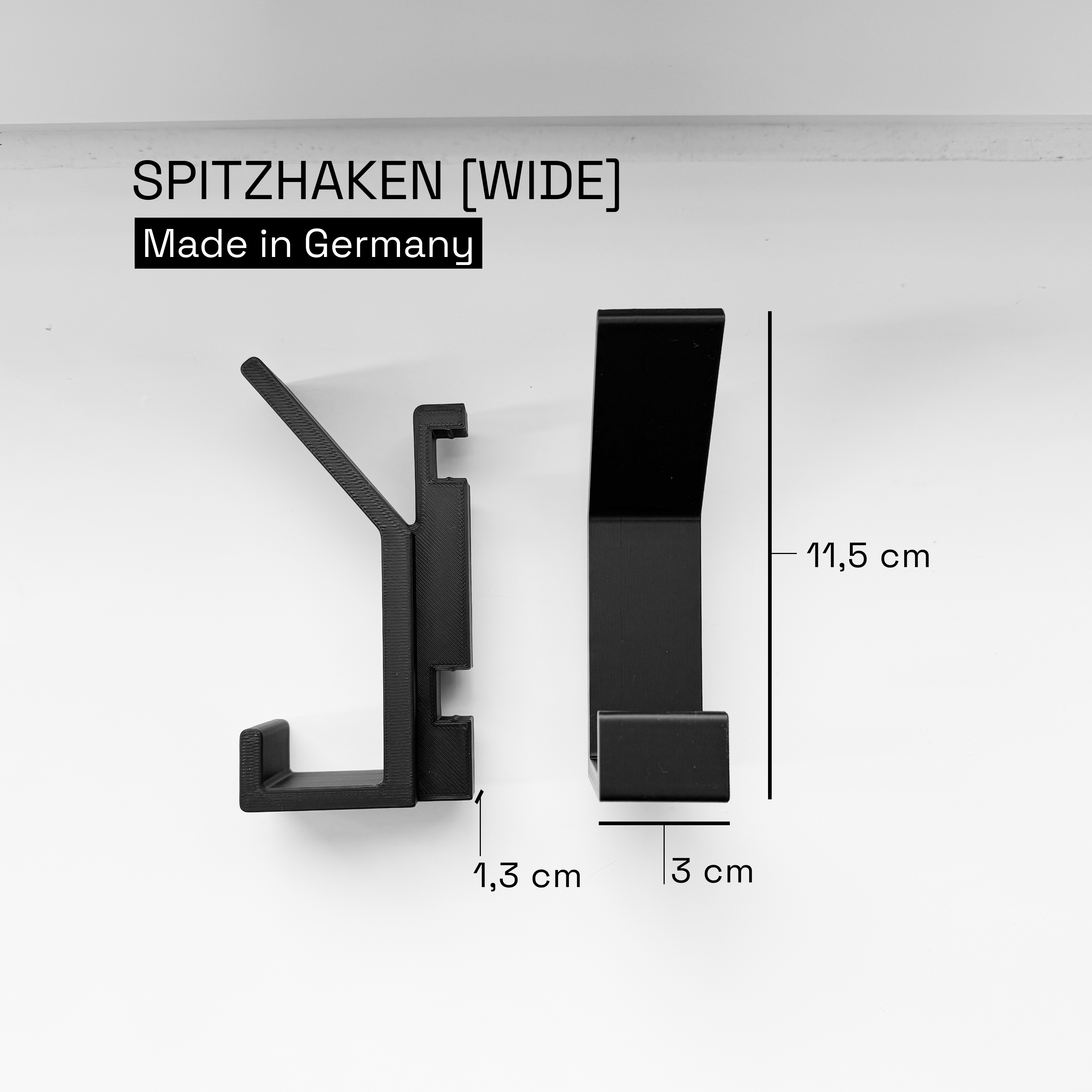 Garderobenhaken [WIDE] | 3/6/9er Set