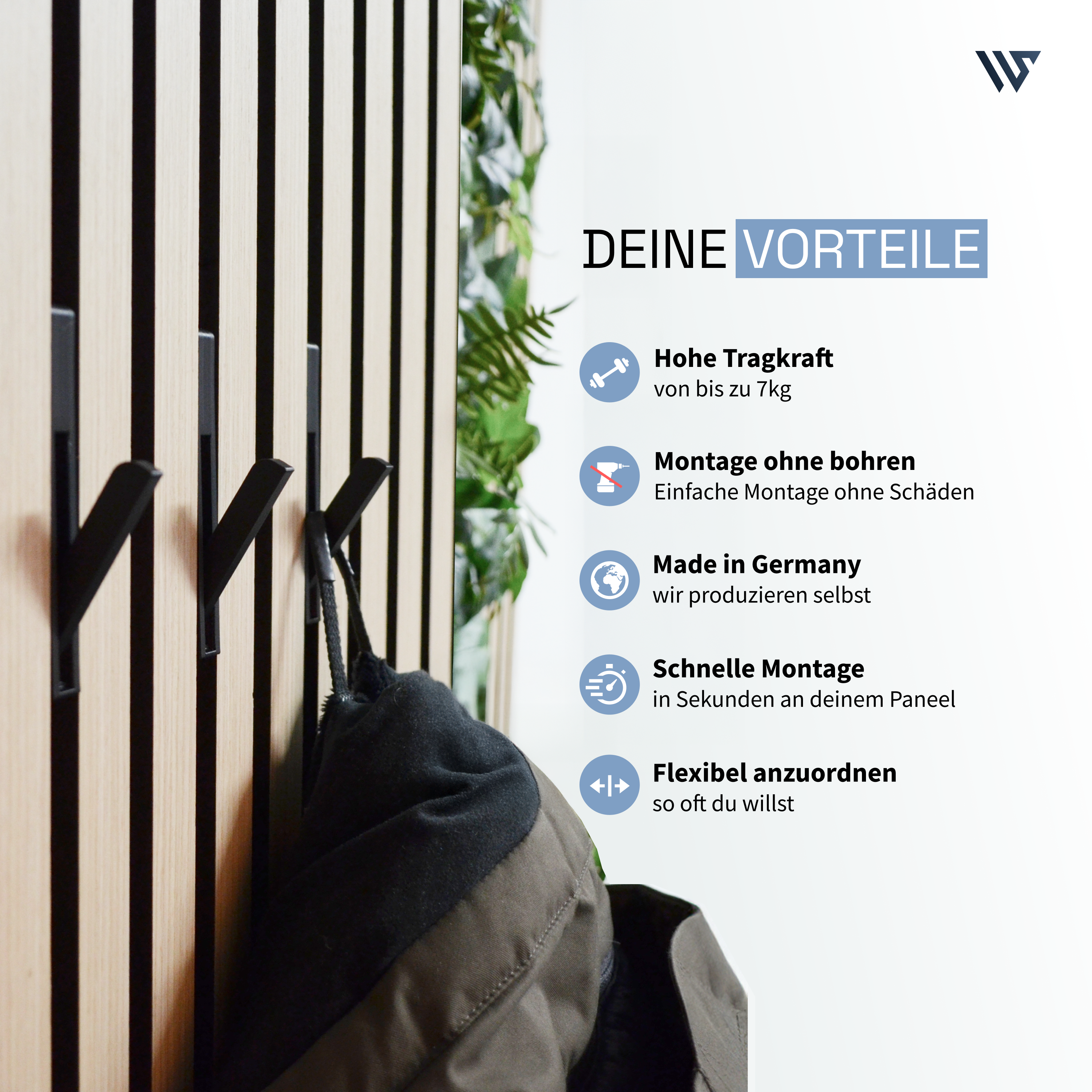 Vorteile des Klapphakens